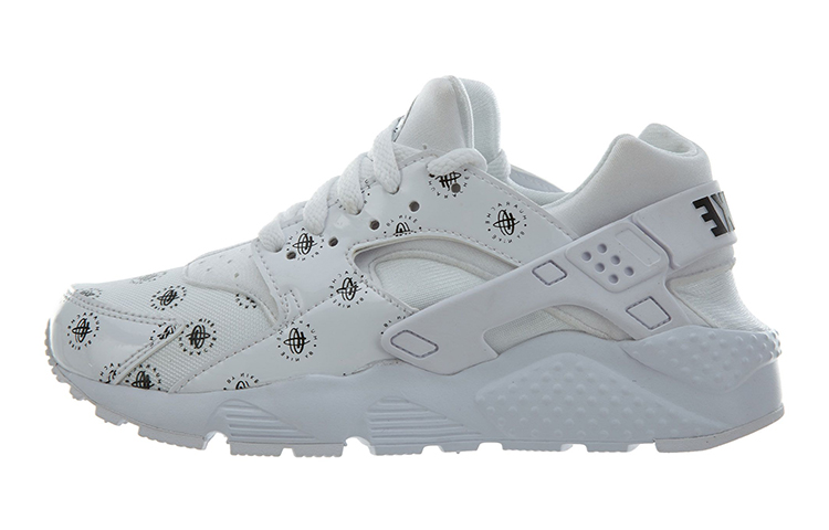 (Youth) Nike Huarache Run SE 'White Black' 909143-100