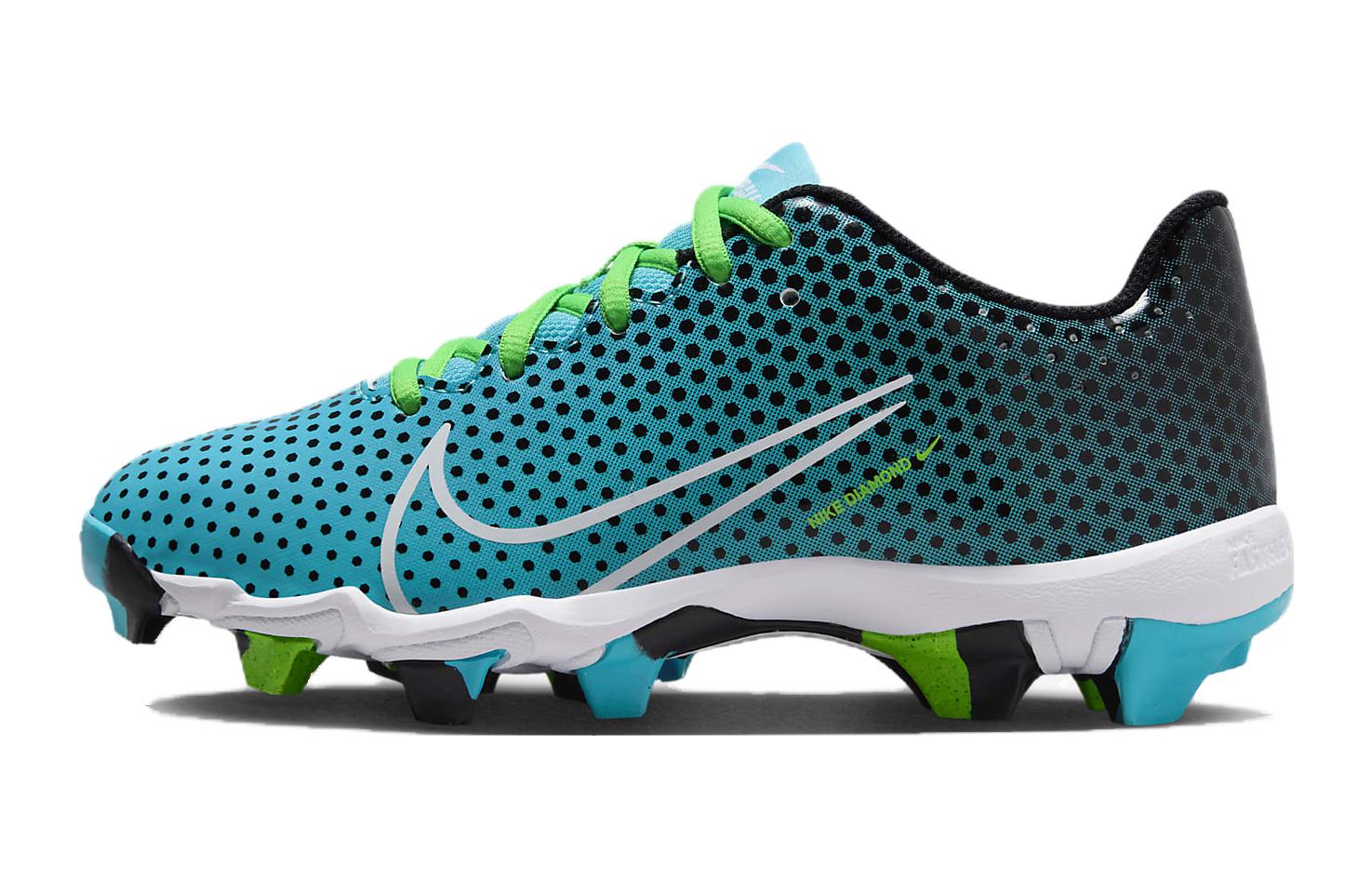 (Youth) Nike Hyperdiamond 4 Keystone GG 'Black Baltic Blue' CZ5919-002