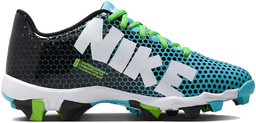 (JR) Nike Hyperdiamond 4 Keystone GG ''Nero Blu Baltico'' CZ5919-002 Order (JR) Nike Hyperdiamond 4 Keystone GG ''Nero Blu Baltico'' CZ5919-002
