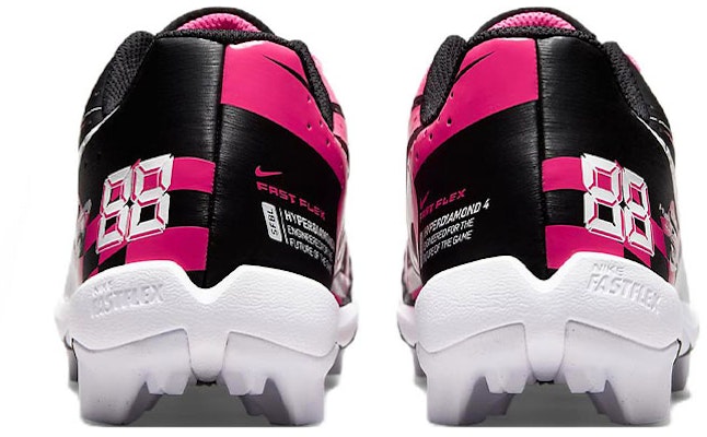 (JR) Nike Hyperdiamond 4 Keystone GG 'Negro Hyper Rosa' CZ5919-001 Purchase (JR) Nike Hyperdiamond 4 Keystone GG 'Negro Hyper Rosa' CZ5919-001