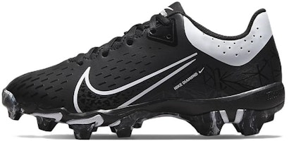 (Youth) Nike Hyperdiamond 4 Keystone GG 'Black White' CZ5919-005 (Youth) Nike Hyperdiamond 4 Keystone GG 'Black White' CZ5919-005
