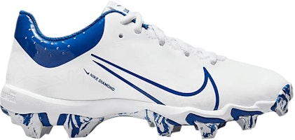 (Youth) Nike Hyperdiamond 4 Keystone GG 'White Racer Blue' CZ5919-101 (Youth) Nike Hyperdiamond 4 Keystone GG 'White Racer Blue' CZ5919-101