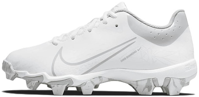 (Youth) Nike Hyperdiamond 4 Keystone GG 'White Wolf Grey' CZ5919-100 Buy (Youth) Nike Hyperdiamond 4 Keystone GG 'White Wolf Grey' CZ5919-100