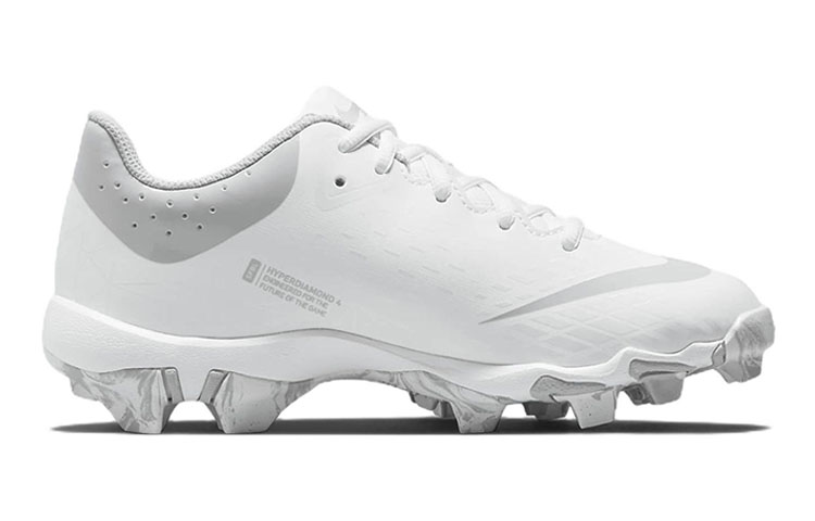 Order (JR) Nike Hyperdiamond 4 Keystone GG ''Blanc Gris Loup'' CZ5919-100