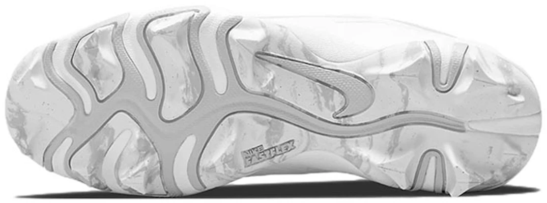 (JR) Nike Hyperdiamond 4 Keystone GG ''Blanc Gris Loup'' CZ5919-100 Details for (JR) Nike Hyperdiamond 4 Keystone GG ''Blanc Gris Loup'' CZ5919-100
