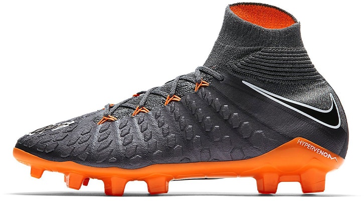 (JR) Nike Hypervenom 3 Elite DF FG ''Donkergrijs Totale Oranje'' AH7292-081 Buy (JR) Nike Hypervenom 3 Elite DF FG ''Donkergrijs Totale Oranje'' AH7292-081