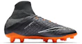 Order (JR) Nike Hypervenom 3 Elite DF FG ''Donkergrijs Totale Oranje'' AH7292-081