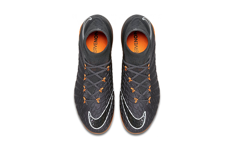 Shop (JR) Nike Hypervenom 3 Elite DF FG ''Donkergrijs Totale Oranje'' AH7292-081