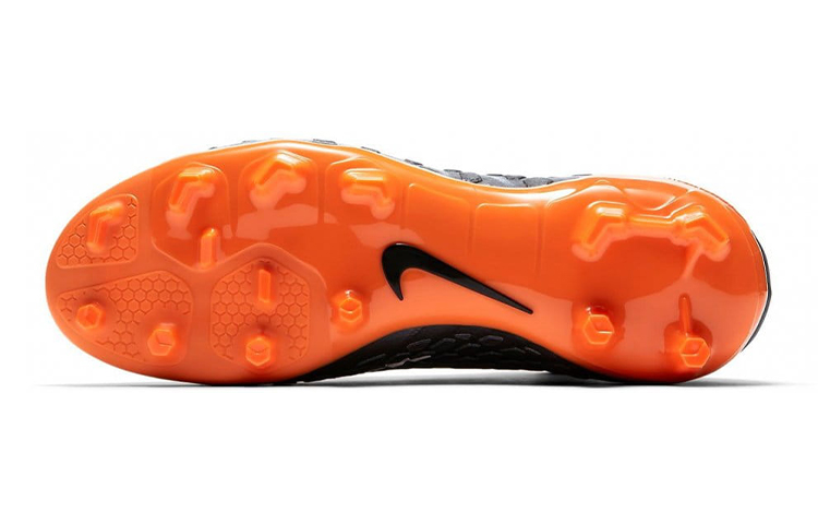 Details for (JR) Nike Hypervenom 3 Elite DF FG ''Donkergrijs Totale Oranje'' AH7292-081