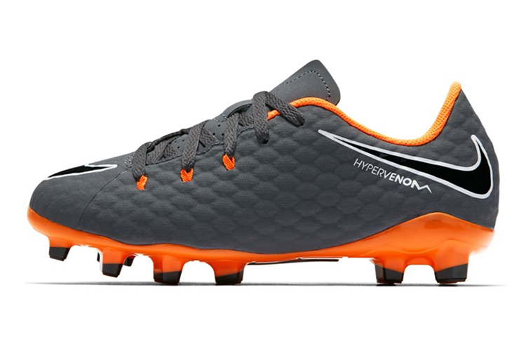 (Youth) Nike Hypervenom Phantom 3 Academy FG 'Dark Grey Orange'