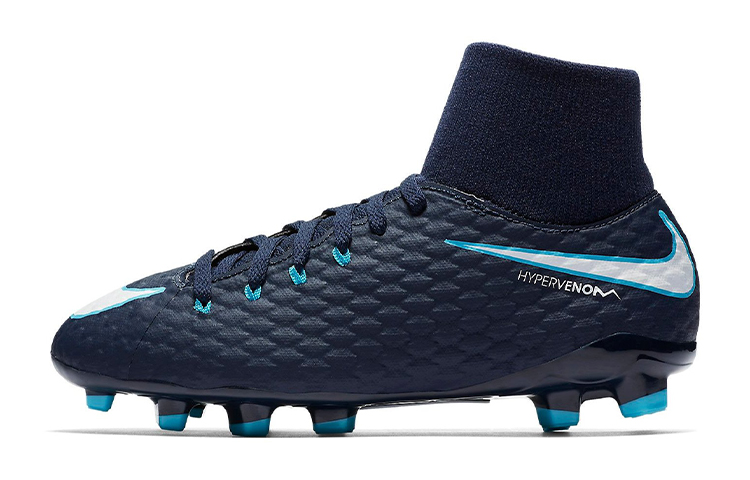 (Youth) Nike Hypervenom Phelon 3 DF FG 'Obsidian' 917772-414