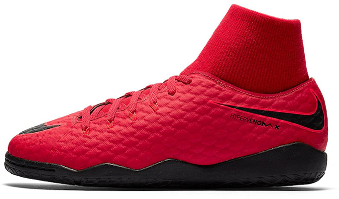 (JR) 耐克 HypervenomX Phelon 3 DF IC '大学红'足球鞋 917774-616 Buy (JR) 耐克 HypervenomX Phelon 3 DF IC '大学红'足球鞋 917774-616