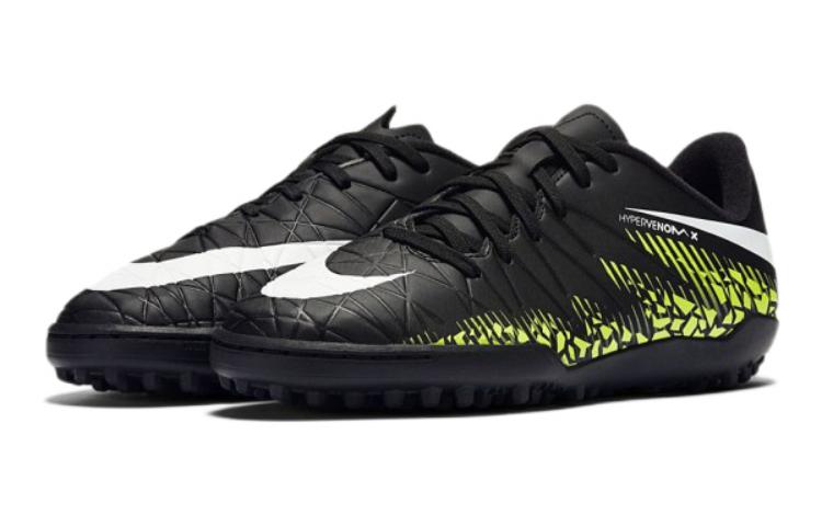 (Youth) Nike HypervenomX Phelon II TF Turf 'Black Yellow White' 圖 2