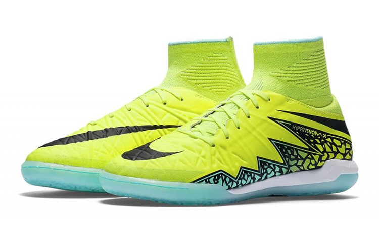 Lookbook (JR) Nike HypervenomX Proximo IC ''Jaune Noir Bleu''. 747487-700