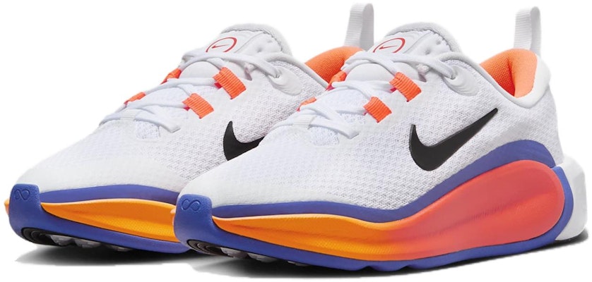 (Youth) Nike Infinity Flow 'White Total Orange Blue' FD6058-103 Lookbook (Youth) Nike Infinity Flow 'White Total Orange Blue' FD6058-103