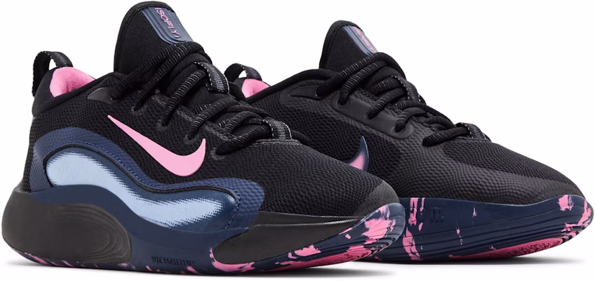 (Youth) Nike IsoFly 'Black Midnight Navy Pink' FN4384-003 Cheap (Youth) Nike IsoFly 'Black Midnight Navy Pink' FN4384-003