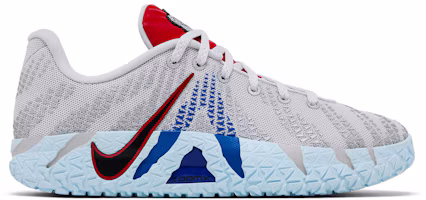 (Youth) Nike Ja 3 Basketball Shoes White/Blue/Red - Classic Comfort Low-Top IQ0839-001 (Youth) Nike Ja 3 Basketball Shoes White/Blue/Red - Classic Comfort Low-Top IQ0839-001