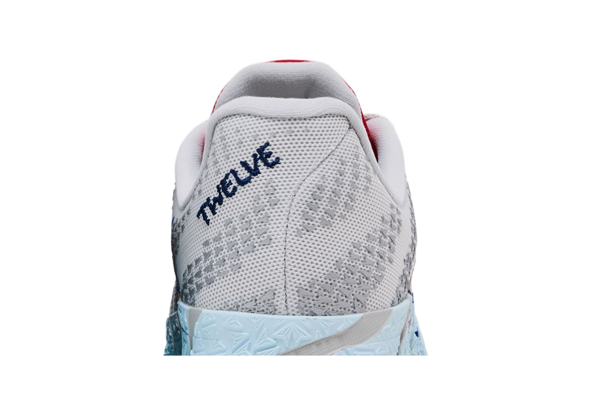 Sizing (JR) Zapatillas de baloncesto Nike Ja 3 Blanco/Azul/Rojo - Comodidad Clásica Low-Top IQ0839-001