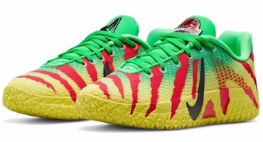(Youth) Nike Ja 3 Jurassic Park Green Spark IV2627-300 (Youth) Nike Ja 3 Jurassic Park Green Spark IV2627-300