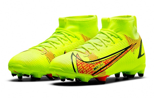 GS大童 Nike Jr. Mercurial Superfly 8 刺客 14 Academy MG 低帮足球鞋 螢光綠 Lookbook GS大童 Nike Jr. Mercurial Superfly 8 刺客 14 Academy MG 低帮足球鞋 螢光綠