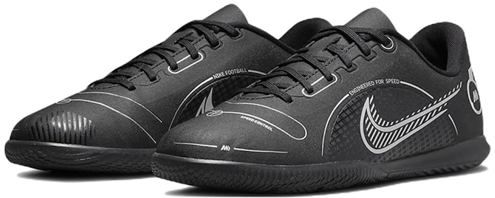 兒童 Nike Jr. Mercurial Vapor 14 刺客 14 Club IC 室內場地足球鞋 黑銀色 Lookbook 兒童 Nike Jr. Mercurial Vapor 14 刺客 14 Club IC 室內場地足球鞋 黑銀色