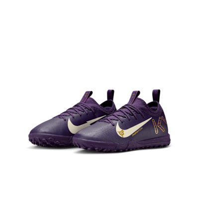 Details for (JR) Nike Jr. Mercurial Vapor 16 Academy "Kylian Mbappé" Fußballschuhe Lila/Elfenbein FQ8285-500