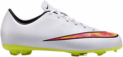 (Youth) Nike Jr. Mercurial Victory V FG 'White' 651634-170 (Youth) Nike Jr. Mercurial Victory V FG 'White' 651634-170