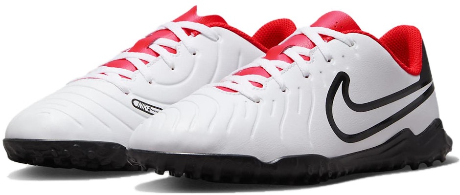 兒童 Nike Tiempo Legend 10 Club 人造草坪 防滑耐磨 低筒 兒童足球鞋 白黑紅 Lookbook 兒童 Nike Tiempo Legend 10 Club 人造草坪 防滑耐磨 低筒 兒童足球鞋 白黑紅