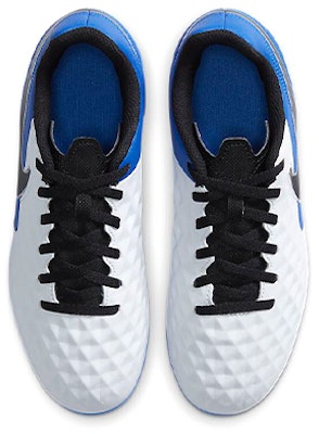 (JR) 나이키 주니어 티엠포 레전드 8 클럽 MG 화이트/블루 AT5881-104 Shop (JR) 나이키 주니어 티엠포 레전드 8 클럽 MG 화이트/블루 AT5881-104