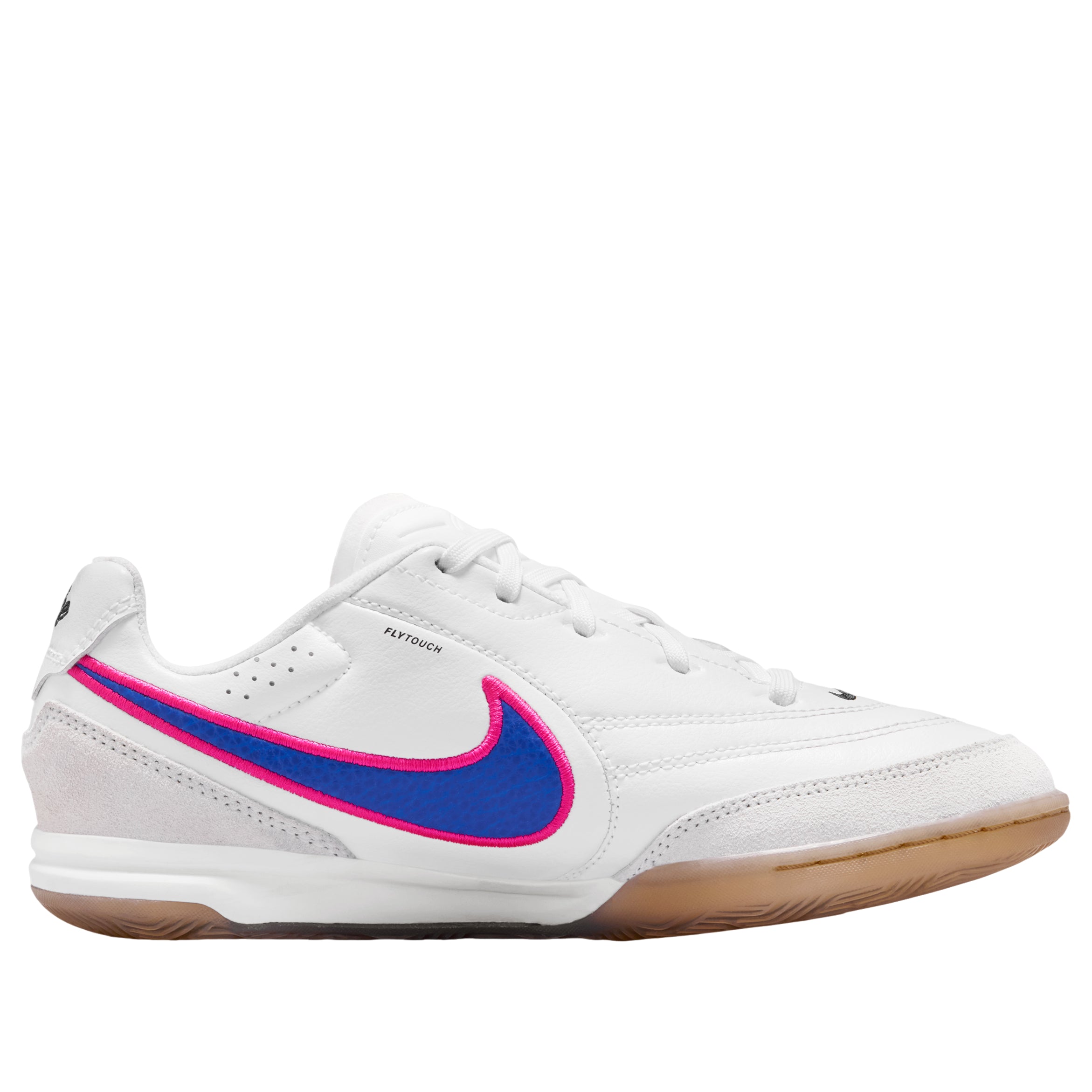 Details for (JR) Nike Jr. Tiempo Streetgato IC Basso ''Bianco Rosa Shock Blu Corsa'' IB5039-146