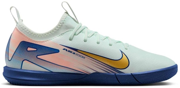 (JR) 耐克Jr. Vapor 16 Academy Mercurial Dream Speed IC '浅绿/赤红/金属金币' FZ1612-300 Order (JR) 耐克Jr. Vapor 16 Academy Mercurial Dream Speed IC '浅绿/赤红/金属金币' FZ1612-300