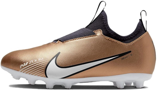 (JR) ナイキ Jr. ズーム マーキュリアル ヴェイパー 15 アカデミー HG ゴールド/ホワイト DR6045-810 Buy (JR) ナイキ Jr. ズーム マーキュリアル ヴェイパー 15 アカデミー HG ゴールド/ホワイト DR6045-810