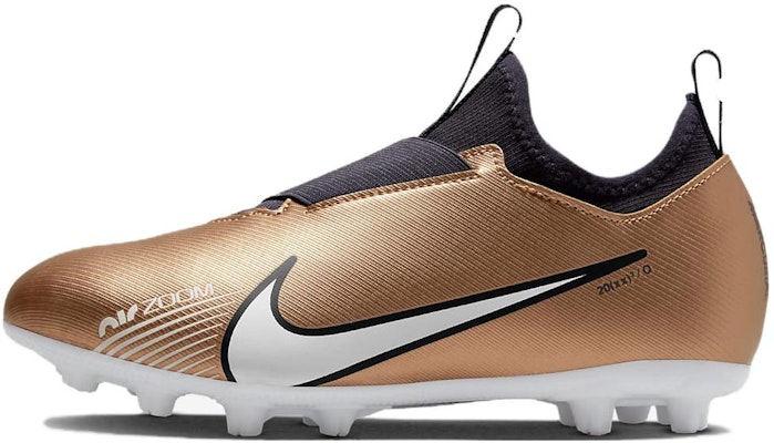 (Youth) Nike Jr. Zoom Mercurial Vapor 15 Academy HG 'Metallic Gold White' DR6045-810 Buy (Youth) Nike Jr. Zoom Mercurial Vapor 15 Academy HG 'Metallic Gold White' DR6045-810