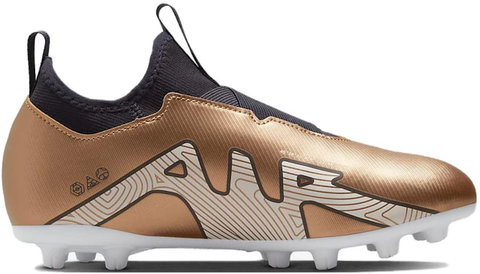 (JR) Nike Jr. Zoom Mercurial Vapor 15 Academy HG ''Metallic Gold Weiß'' DR6045-810 Order (JR) Nike Jr. Zoom Mercurial Vapor 15 Academy HG ''Metallic Gold Weiß'' DR6045-810