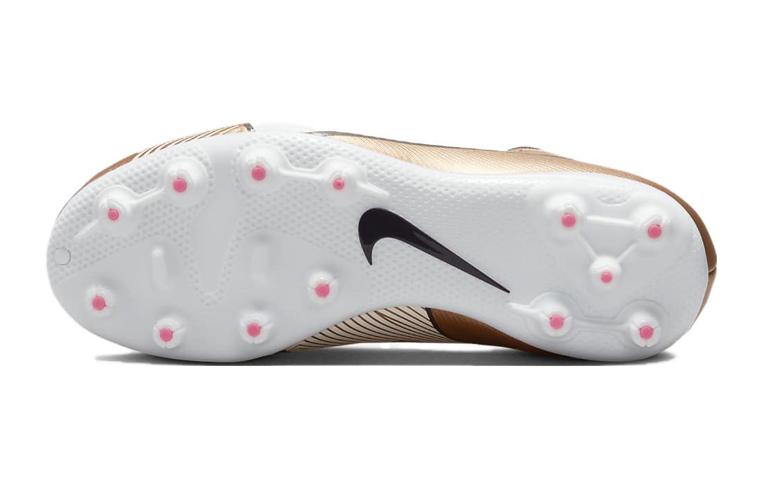Details for (JR) Nike Jr. Zoom Mercurial Vapor 15 Academy HG ''Metallic Gold Weiß'' DR6045-810