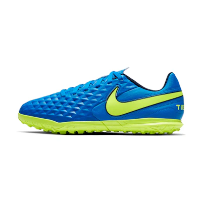 (Youth) Nike JR Legend 8 Club TF Turf 'Soar Volt Midnight Navy'