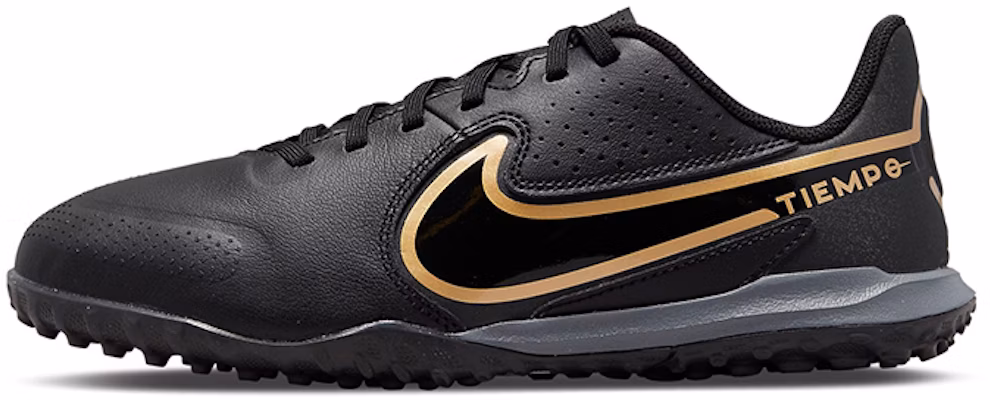(Youth) Nike JR Legend 9 Academy TF 'Black Gold' DA1328-007 Buy (Youth) Nike JR Legend 9 Academy TF 'Black Gold' DA1328-007