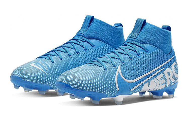 (Youth) Nike JR Mercurial Superfly 7 Academy FG/MG 'Blue White' 圖 3