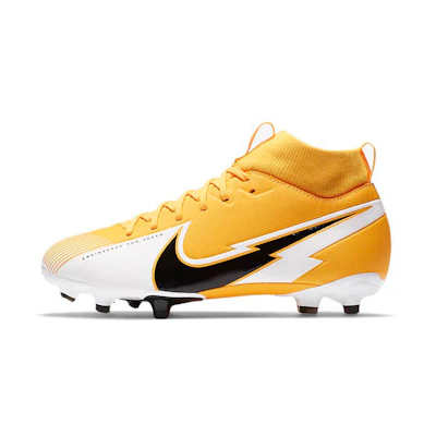 (Youth) Nike Jr Mercurial Superfly 7 Academy MG 'Yellow Black White'