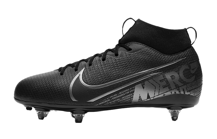 (Youth) Nike JR Mercurial Superfly 7 Academy SG 'Black Grey'