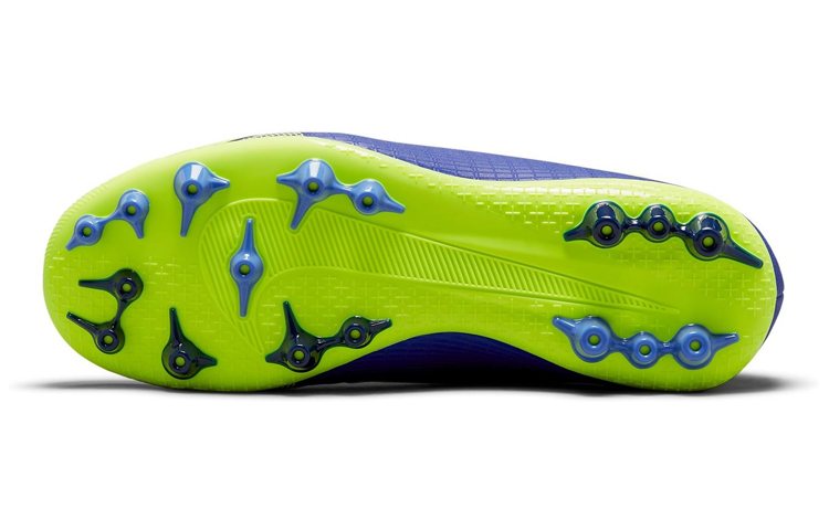 (Youth) Nike Jr Mercurial Superfly 8 Academy AG Artificial Grass 'Dark Blue Neon Green' 圖 6