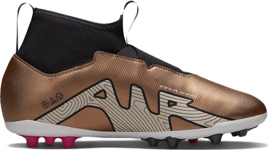 (JR) 耐克儿童版Mercurial Superfly 9 15 Academy AG「铜色黑白」 DR6043-810 Order (JR) 耐克儿童版Mercurial Superfly 9 15 Academy AG「铜色黑白」 DR6043-810