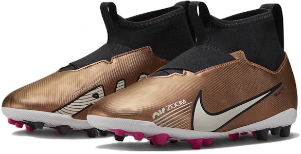 (JR) 耐克儿童版Mercurial Superfly 9 15 Academy AG「铜色黑白」 DR6043-810 Lookbook (JR) 耐克儿童版Mercurial Superfly 9 15 Academy AG「铜色黑白」 DR6043-810