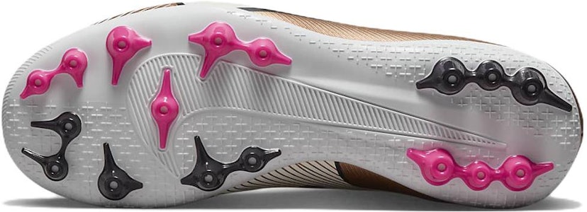 (JR) 耐克儿童版Mercurial Superfly 9 15 Academy AG「铜色黑白」 DR6043-810 Details for (JR) 耐克儿童版Mercurial Superfly 9 15 Academy AG「铜色黑白」 DR6043-810