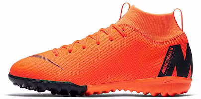 (Youth) Nike JR Mercurial Superfly X 6 Academy TF 'Orange Black' AH7344-810 (Youth) Nike JR Mercurial Superfly X 6 Academy TF 'Orange Black' AH7344-810