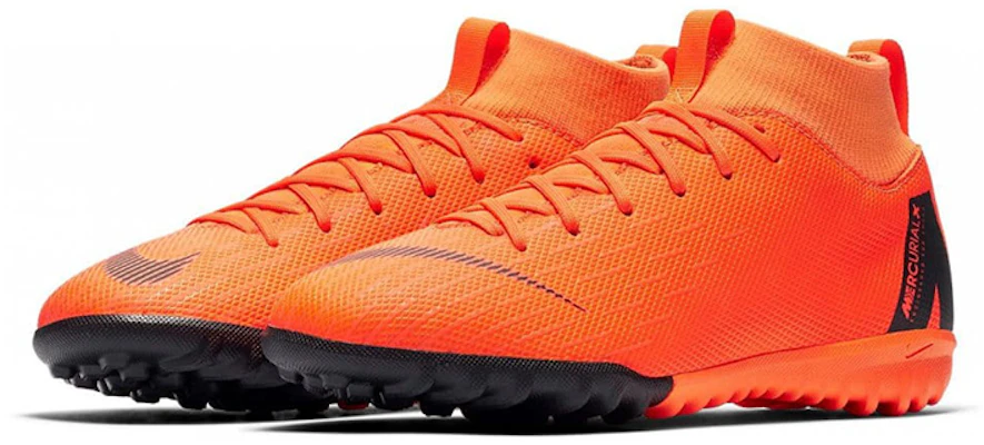 (JR) Nike JR Mercurial Superfly X 6 Academy TF ''Orange Noir'' AH7344-810 Lookbook (JR) Nike JR Mercurial Superfly X 6 Academy TF ''Orange Noir'' AH7344-810