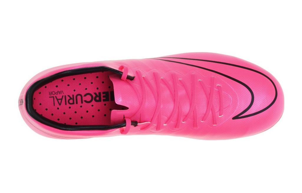 Lookbook 大童 Nike JR Mercurial Vapor X FG 硬場地 防滑透氣足球鞋 粉黑