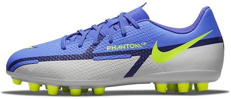 (Youth) Nike JR Phantom GT2 Academy AG 'Purple Blue Volt' DC0811-570 (Youth) Nike JR Phantom GT2 Academy AG 'Purple Blue Volt' DC0811-570