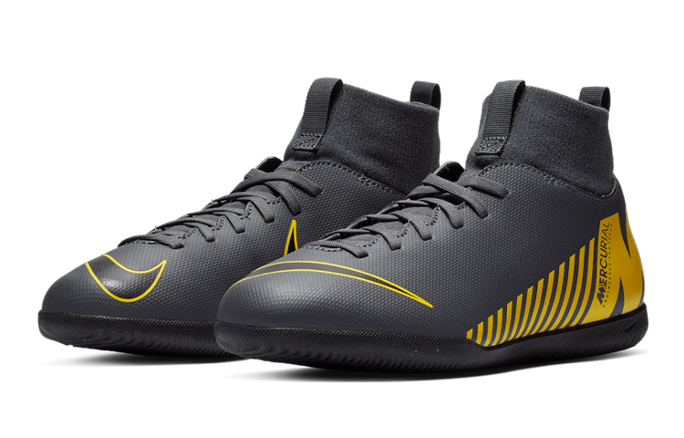 Lookbook (JR) Nike JR Superflyx 6 Club IC ''Gris Jaune'' AH7346-070