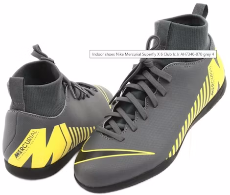 (JR) Nike JR Superflyx 6 Club IC ''Gris Jaune'' AH7346-070 Shop (JR) Nike JR Superflyx 6 Club IC ''Gris Jaune'' AH7346-070